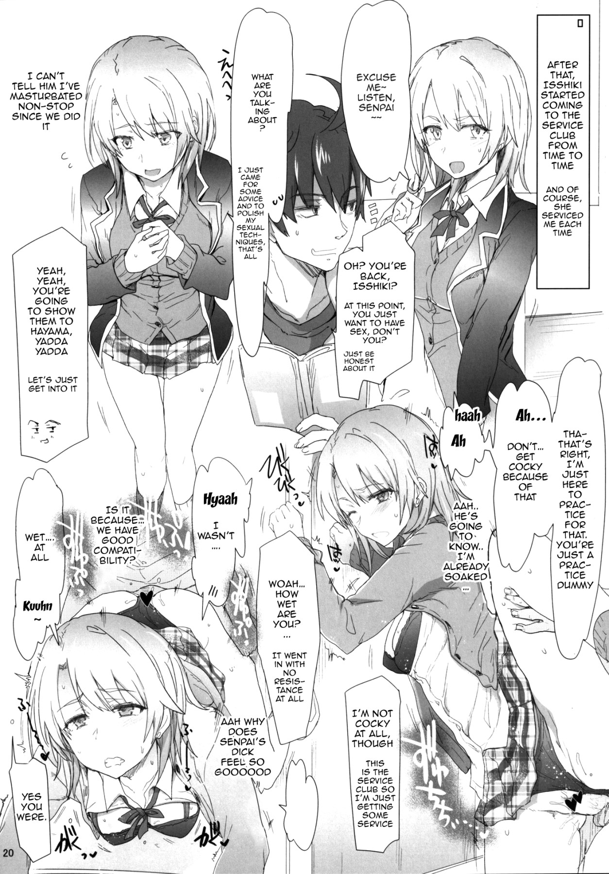 Hentai Manga Comic-The Sexual Activities Of The Volunteer Club-Read-19